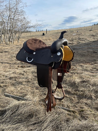 16” synthetic wintec saddle