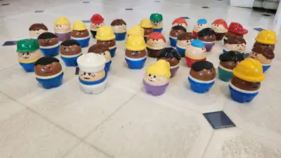 Lots of little tikes figures, View more