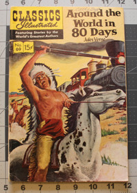Classics Illustrated #69 Around the World in 80 Days March 1950