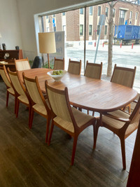 Teak Danish Mid Century Modern Dining Table SOLD PPU  