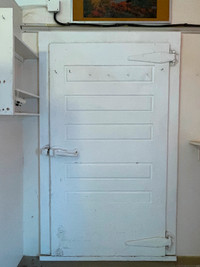 Antique Freezer Door 42” X 77” X 5"