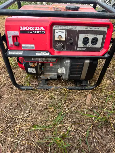 Honda 1800w generator, View more