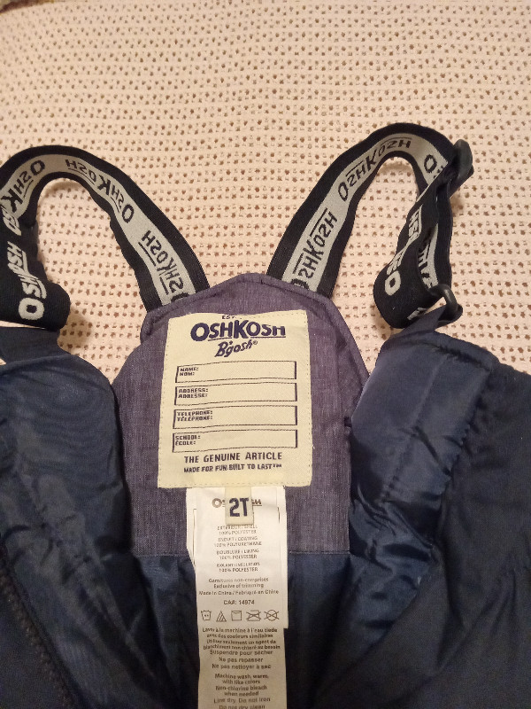 Brand new*with no tag! navy snow pants 2t and 2/3yrs in Clothing - 2T in Ottawa - Image 4