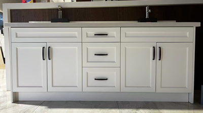 MDF painted Bathroom Vanity 79 1/4 inch, View more