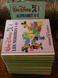 Collection WALT DISNEY j`apprends en m`amusant (SPECIAL)