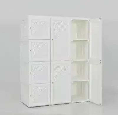Quick-Fold Portable Closet & Storage Wardrobe - 12 Cubbies!, View more
