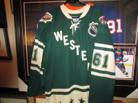 Rick Nash - Blue Jackets White Jersey - Size Large - NHL Auctions