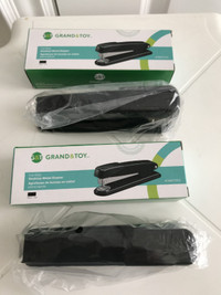 6.5" long Grand and Toy Full-Strip Desktop Stapler $10 each