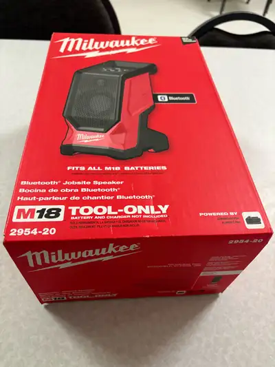 New 2954-20 Milwaukee Speaker