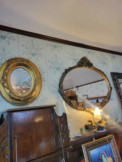 Vintage Ornate Gold Wall Mirrors, View more