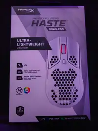 Hyperx pulsefire haste wireless gaming mouse