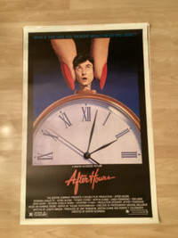 Original 27x41” 1 sheet poster from the movie ‘After Hours’