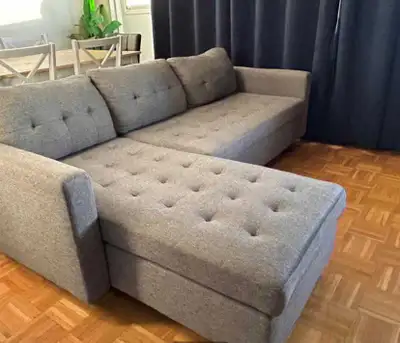 Brand New Structube adjustable sectional couch, View more