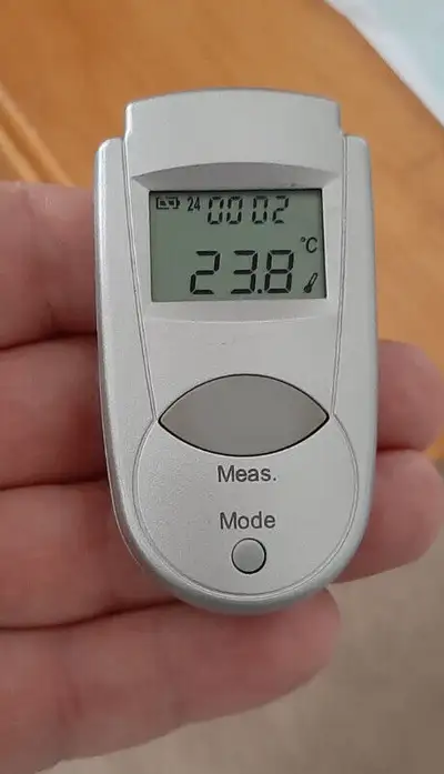 Compact digital infrared thermometer, View more