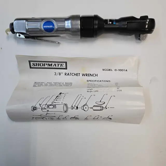 Shopmate Air Ratchet Wrench in Power Tools in Oakville / Halton Region - Image 3