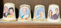 Royal Family Thimble Collection