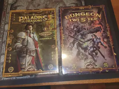 Dungeon Twister board game plus expansion NIB, View more