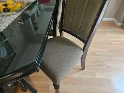 dinning table with 6 chairs , View more