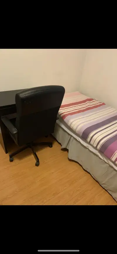 A furnished room for weekly rent very easy access to transportation and groceries and very close to...