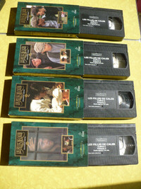 LES FILLES DE CALEB-COFFRET 2 - 4 CASSETTES VHS ( 10 ÉMISSIONS )