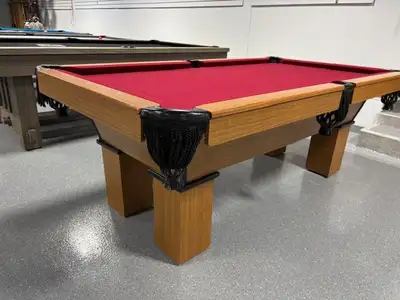 Table de billard usagée Palason ardoise 7 pieds Pool Table, View more