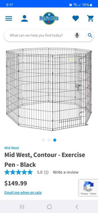 Large Dog Pen/Enclosure for Indoor/outdoor