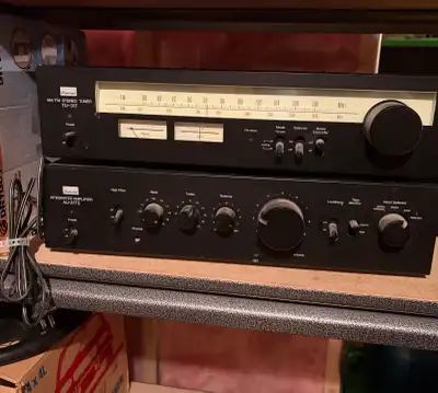 Sansui amp and tuner, View more