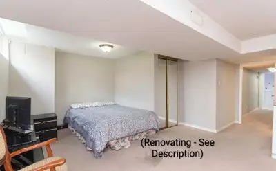 Private 1 Bedroom Basement unit with a Separate Entrance for rent near Chinguacousy and Sandalwood....