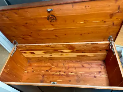 Cedar lined chest.. by Honderich Furniture Company, View more