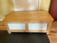 Ikea coffee table with storage 