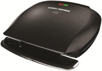 George Foreman GR2080B 5-Serving Classic Plate Grill, One Size,