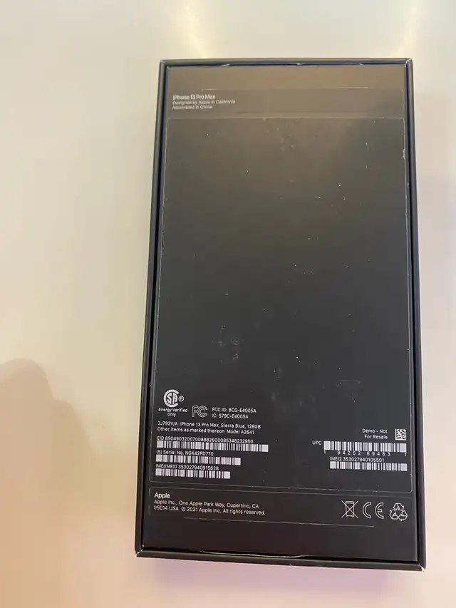 iPhone 13 Pro Max Blue 128GB in Cell Phones in Markham / York Region - Image 3
