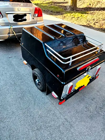 Mini Remorque pour moto/voiture parfait pour un voyage/camping ou autres activités ️ 0 Rouille ✅ Trè...