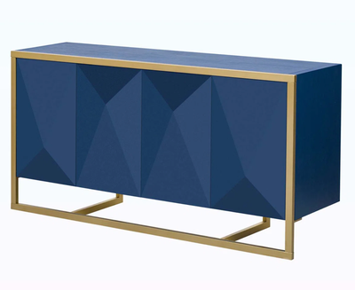 Wayfair Navy Blue/Gold Sideboard Cabinet, View more