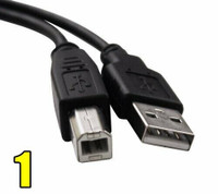 Assorted Computer Cables & Cable Adapters