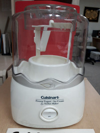 Cuisinart Frozen Yogurt - Ice Cream & Sorbet Maker White