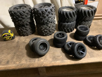  Various Traxxas, RC tires 50$ for the lot