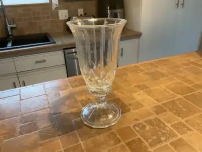 Large 2 Piece Crystal Candle Holder, View more