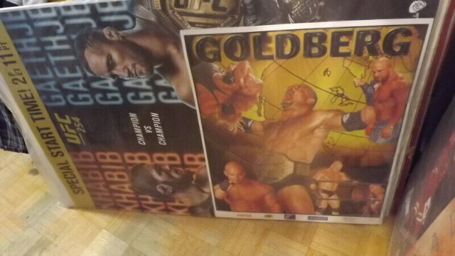 BILL GOLDBERG WRESTLING STAR COLOR POSTER in Arts & Collectibles in City of Toronto