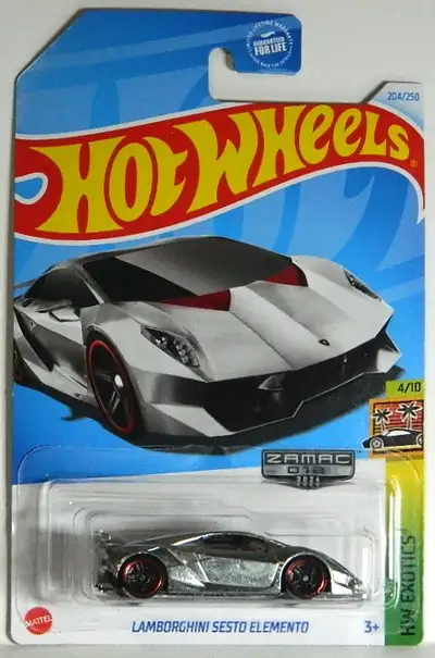 Hot Wheels 1/64 Lamborghini Sesto Elemento Diecast Cars, View more