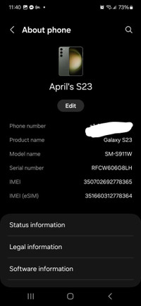 Samsung galaxy s23