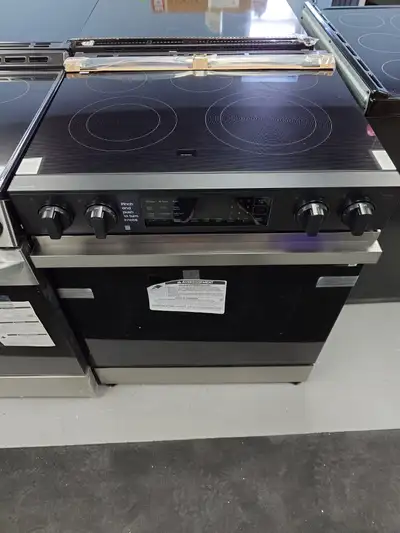 Samsung "30" Slide-In Electric Range on Sale‼️, View more