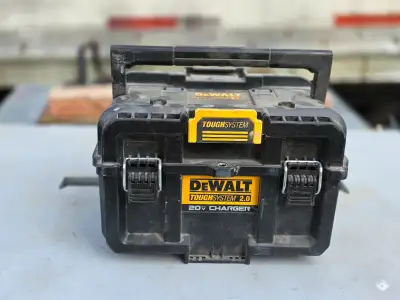 DEWALT TOUGHSYSTEM 2.0 20V Dual Port Charger Battery Organizer, View more