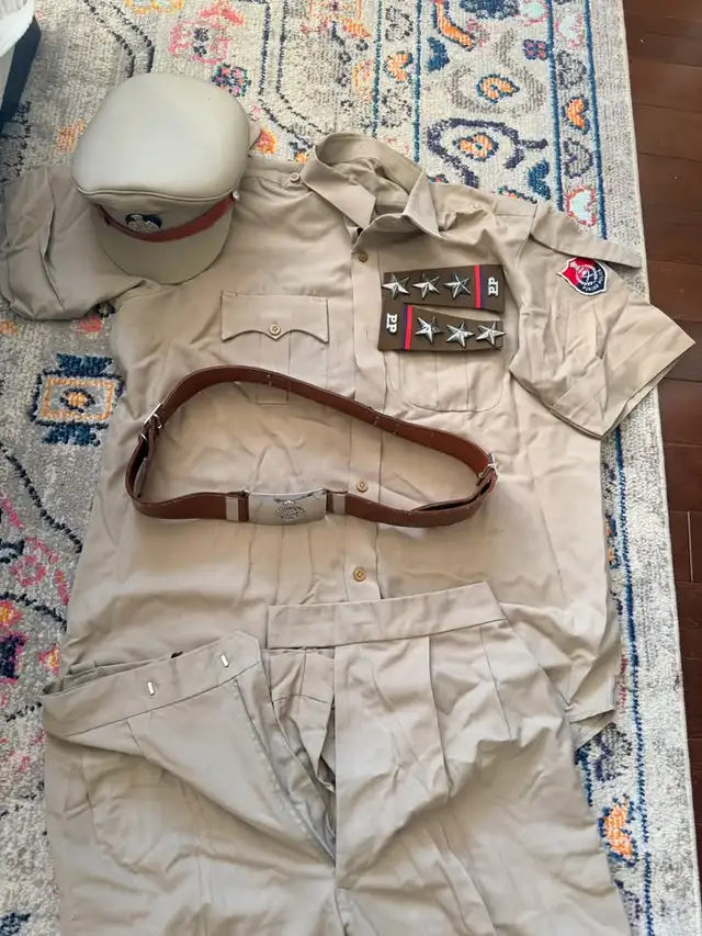 Punjab Police Uniform Complete Set - Great Halloween Costume