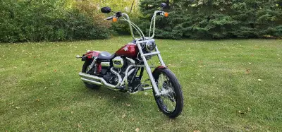 -103 H.O -14" bars with magnum pearl stainless braid cables and lines -all stock other than bars -le...