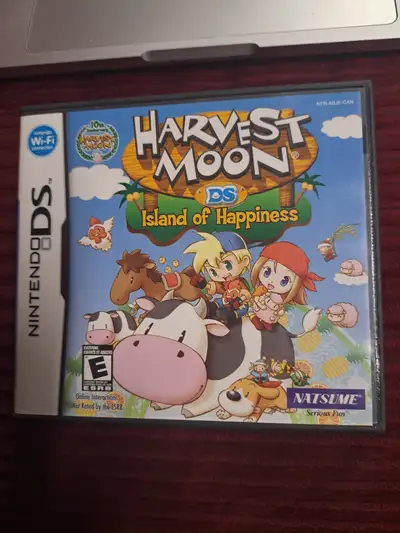Nintendo DS Harvest Moon Island Of Happiness Video Game (CIB), View more