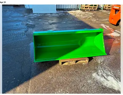 New 54” John Deere loader bucket trade for 48” new loader bucket