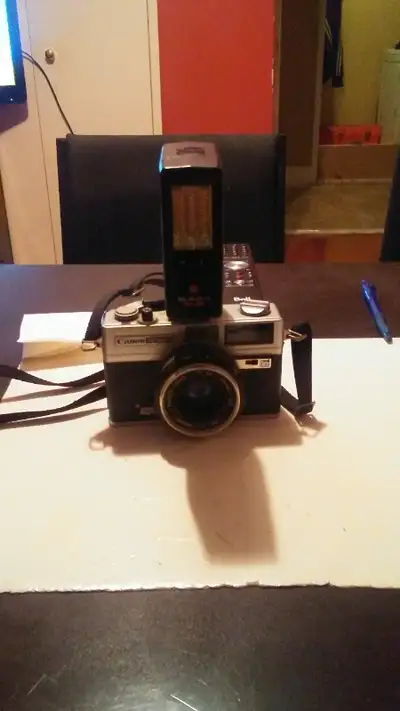 Canon vintage 35m camera, View more