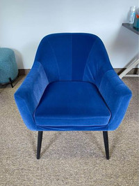 Velvet Arm Chair