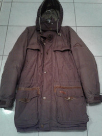 Men's removable hood winter coat (L / XL) $25/trade/obo